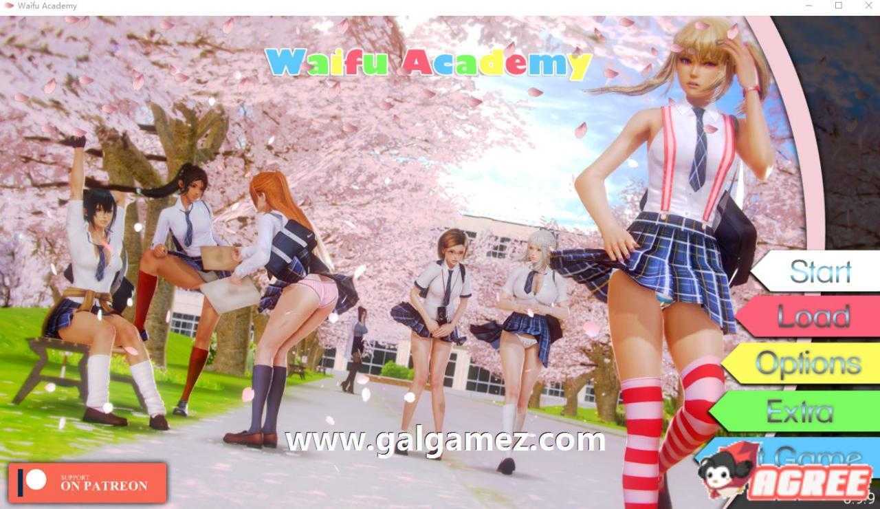 [神作SLG/汉化/动态]二次元老婆学院/Waifu Academy Ver1.0.0 汉化版[更新/3.7G]