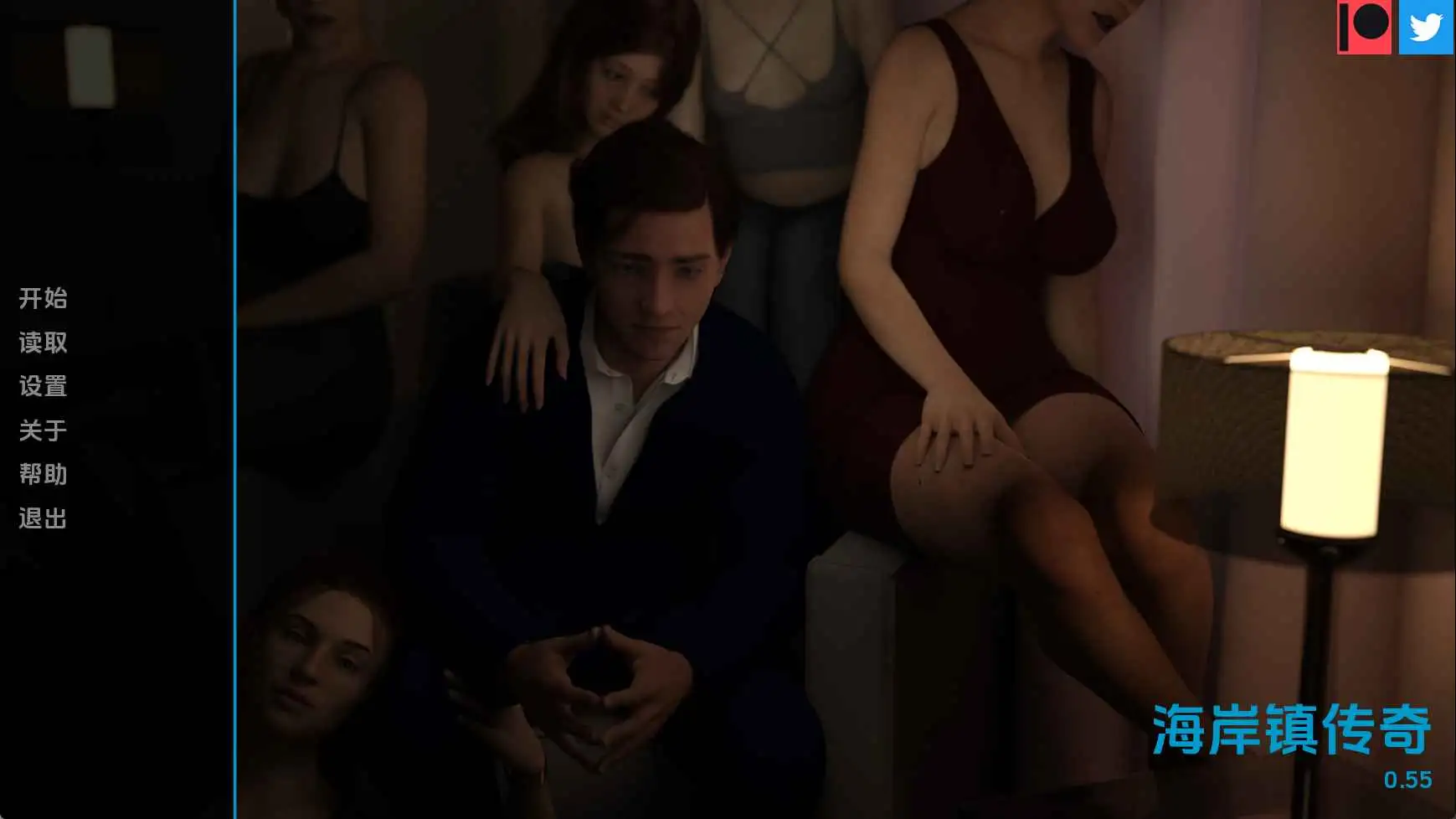 【欧美/SLG/动态/更新】海岸镇传奇v0.55赞助 AI汉化版【PC+安卓/8.15G】